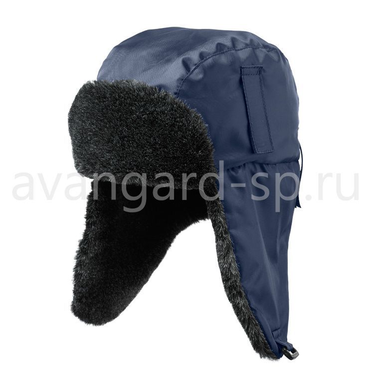 Шапка-ушанка Антифрост NEW  синий