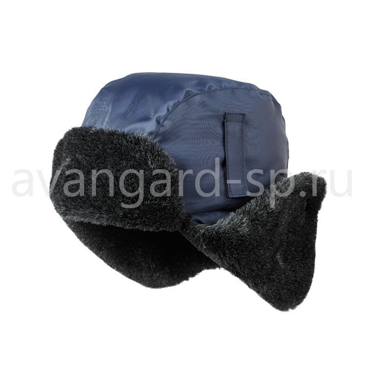 Шапка-ушанка Антифрост NEW  синий